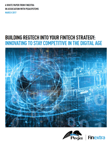 Finextra__Building_RegTech_into_FinTech